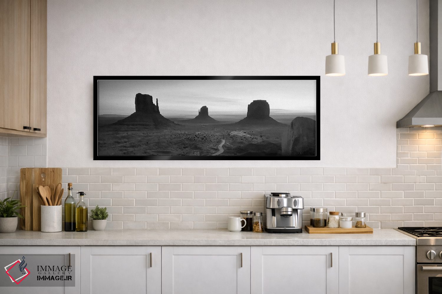 تابلو دکوراتیو صبح در دره مانیومنت اثر استیو تول - D3B