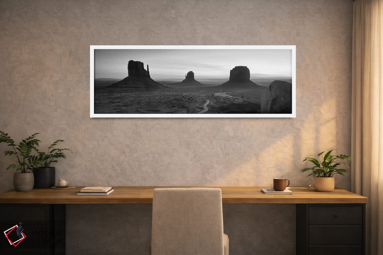 تابلو دکوراتیو صبح در دره مانیومنت اثر استیو تول - D2W