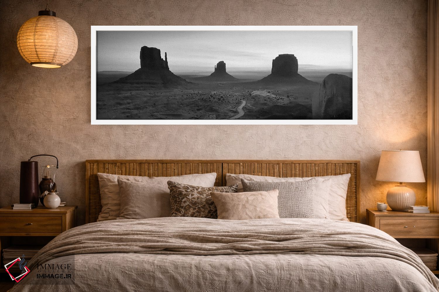 تابلو دکوراتیو صبح در دره مانیومنت اثر استیو تول - D4W