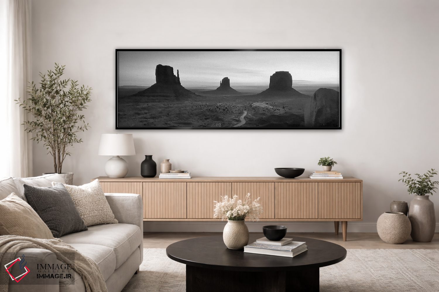 تابلو دکوراتیو صبح در دره مانیومنت اثر استیو تول - D5B