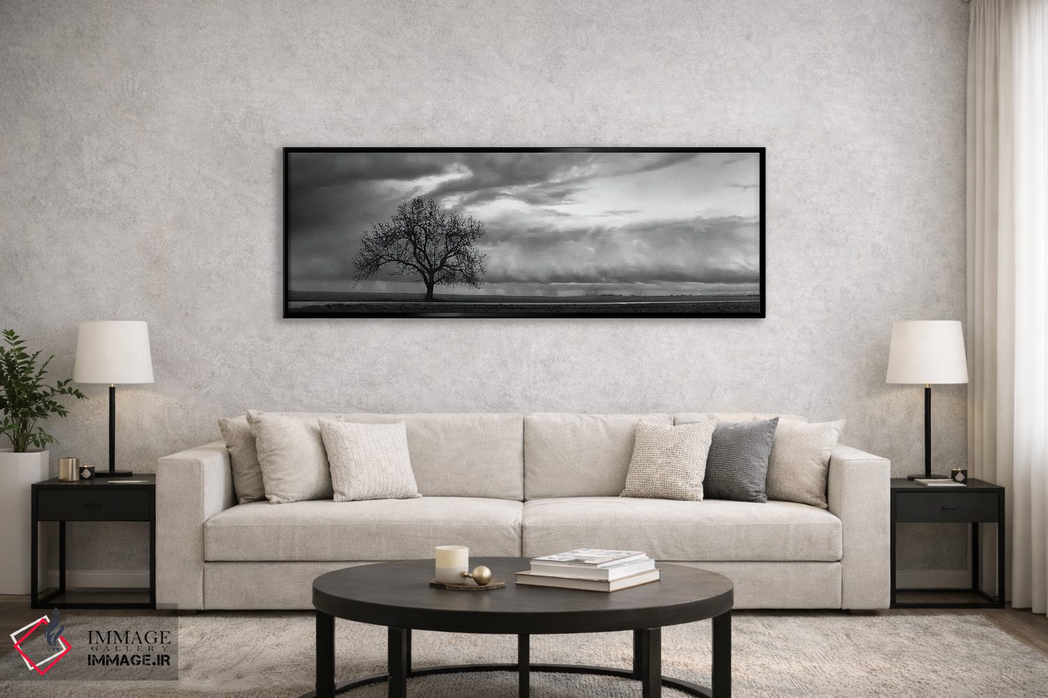 تابلو دکوراتیو ورود جبهه هواشناسی اثر استیو تول - D6B