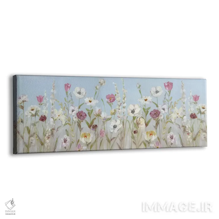 تابلو دکوراتیو شکوفه های بهاری اثر سالی سواتلند - نمای پرسپکتیو محصول