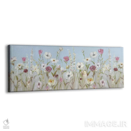تابلو دکوراتیو شکوفه های بهاری اثر سالی سواتلند - نمای پرسپکتیو محصول
