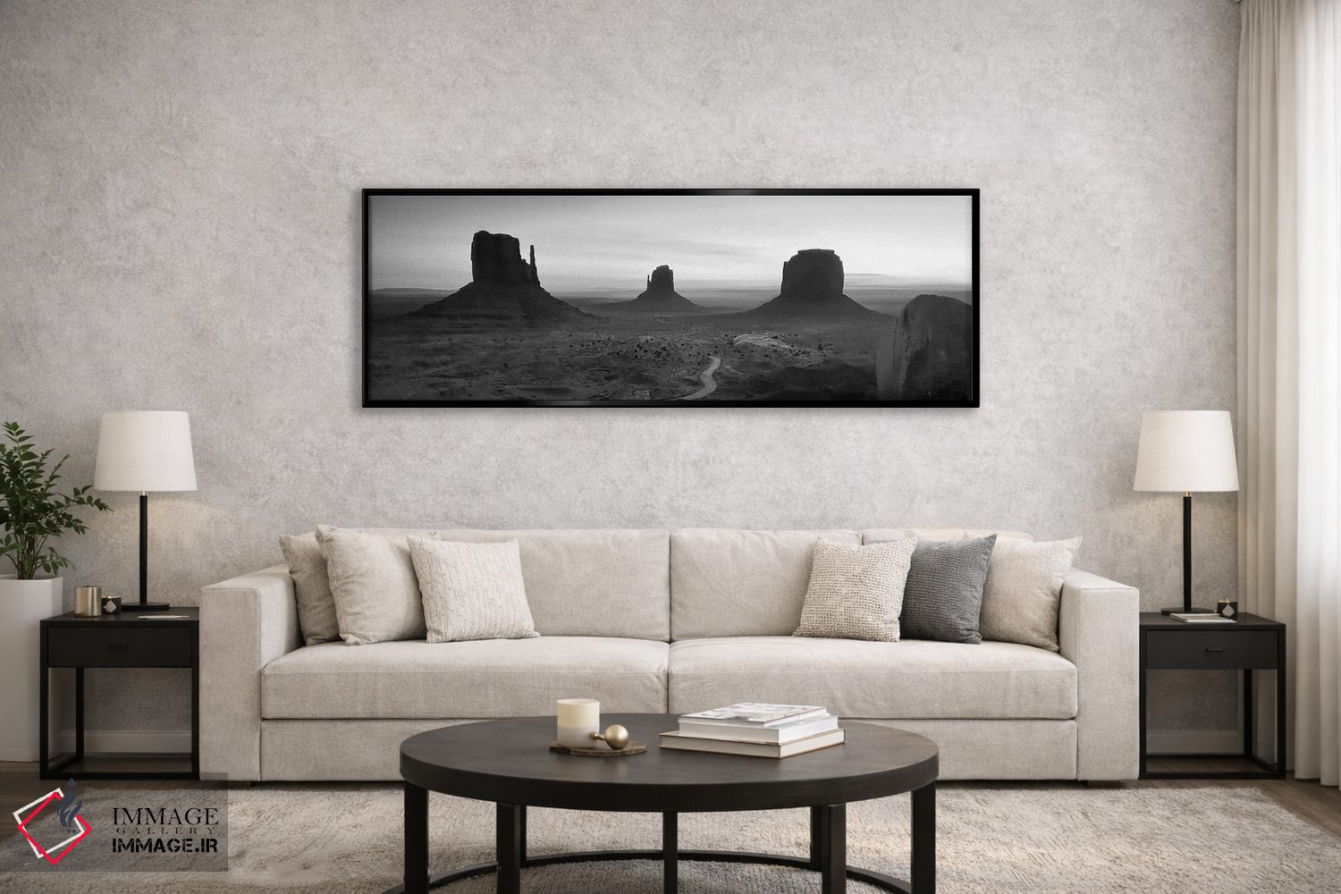 تابلو دکوراتیو صبح در دره مانیومنت اثر استیو تول - D6B