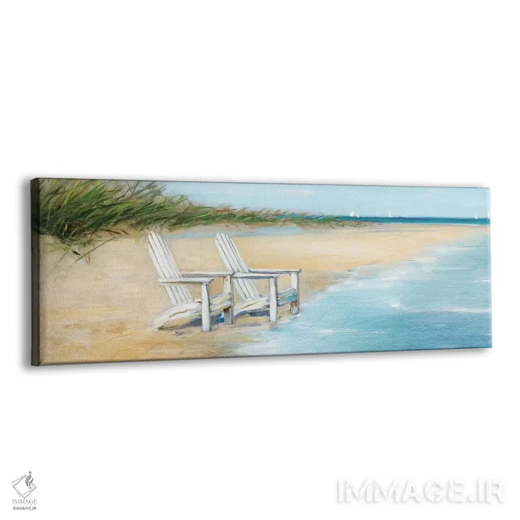 تابلو دکوراتیو چشم انداز آب II اثر سالی سواتلند - نمای پرسپکتیو محصول