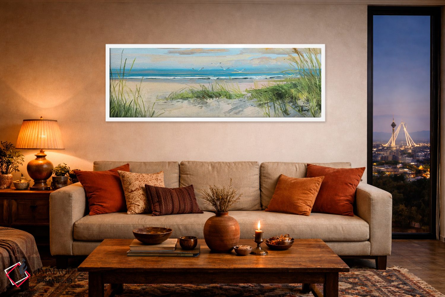 تابلو دکوراتیو در حال گرفتن نسیم II اثر سالی سواتلند - D4W