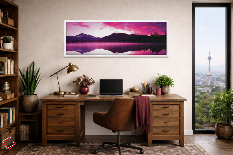 تابلو دکوراتیو Deschutes National Forest, Oregon,دریاچه اسپارکس، جن… اثر استوارت وست مورلند - D1W
