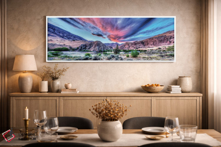 تابلو دکوراتیو Lower Deschutes River, Central Oregon, USA,غروب، رود… اثر استوارت وست مورلند - D2W