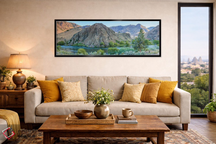تابلو دکوراتیو Central Oregon, USA,رود دیشوتس سفلی، مرکز اورگان، آم… اثر استوارت وست مورلند - D6B