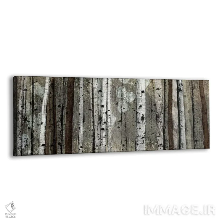 تابلو دکوراتیو لبه نقره ای اثر تاندی ونتر - نمای پرسپکتیو محصول