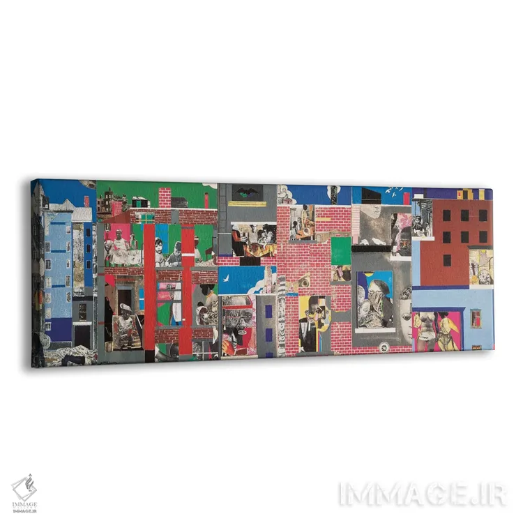 تابلو کلاسیک بلوک ۲ اثر رومر بیردن - نمای پرسپکتیو محصول