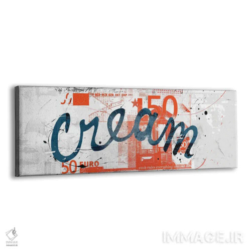 تابلو دکوراتیو سی.آر.ای.ای.ام اثر تیس آلبرس - نمای پرسپکتیو محصول