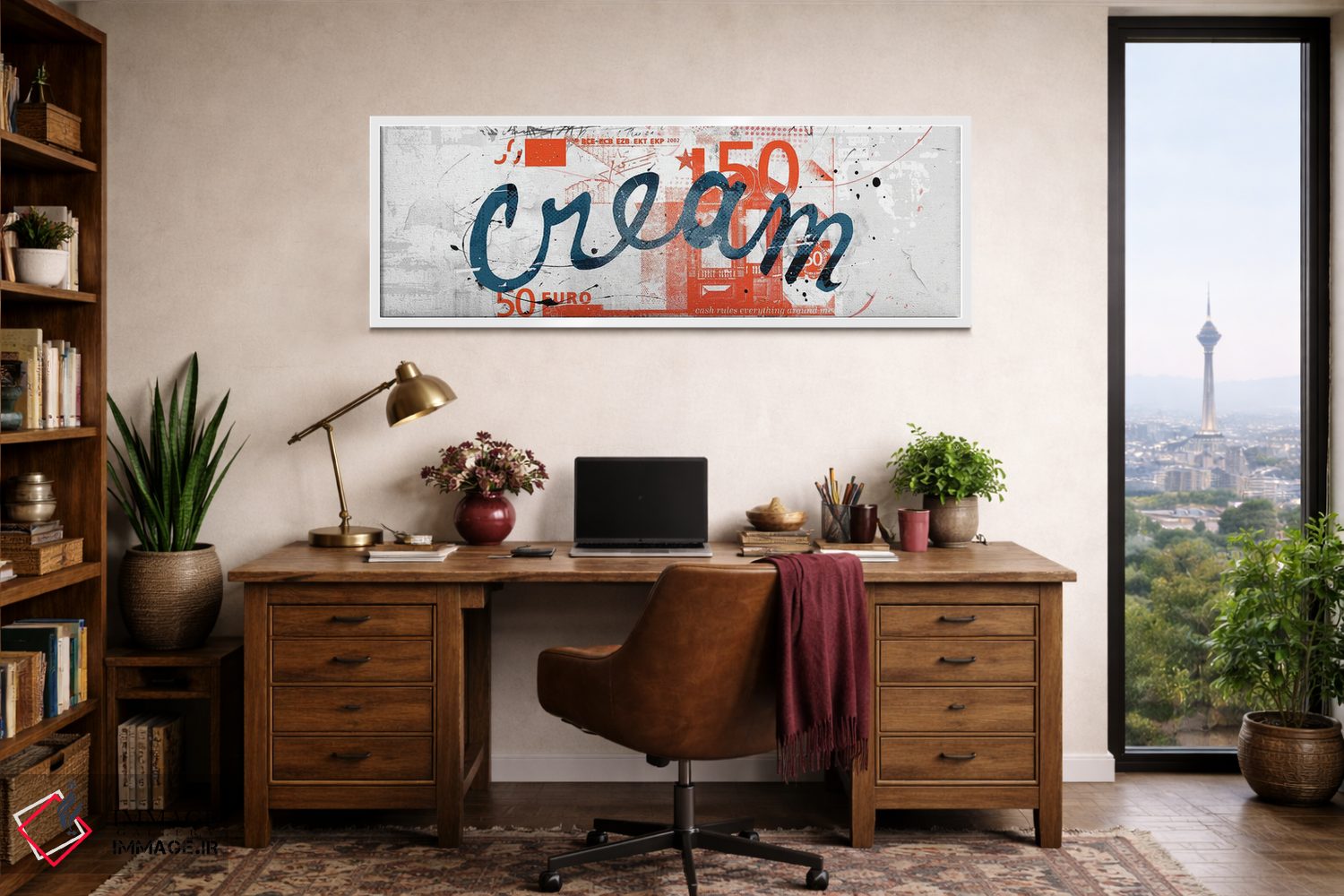 تابلو دکوراتیو سی.آر.ای.ای.ام اثر تیس آلبرس - D1W