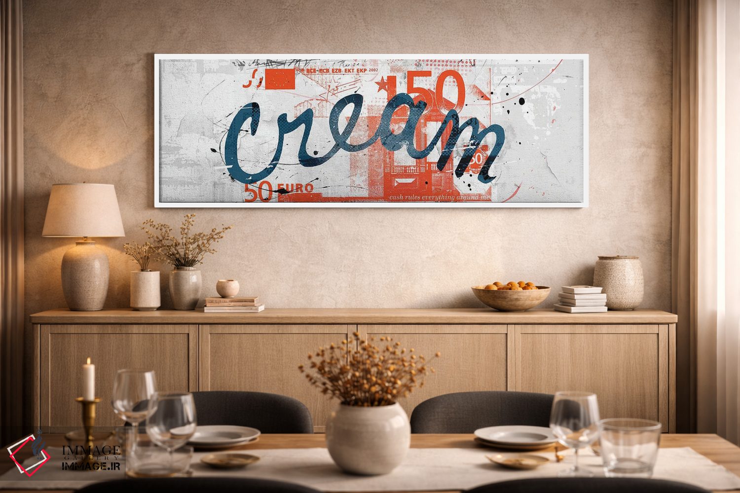 تابلو دکوراتیو سی.آر.ای.ای.ام اثر تیس آلبرس - D2W