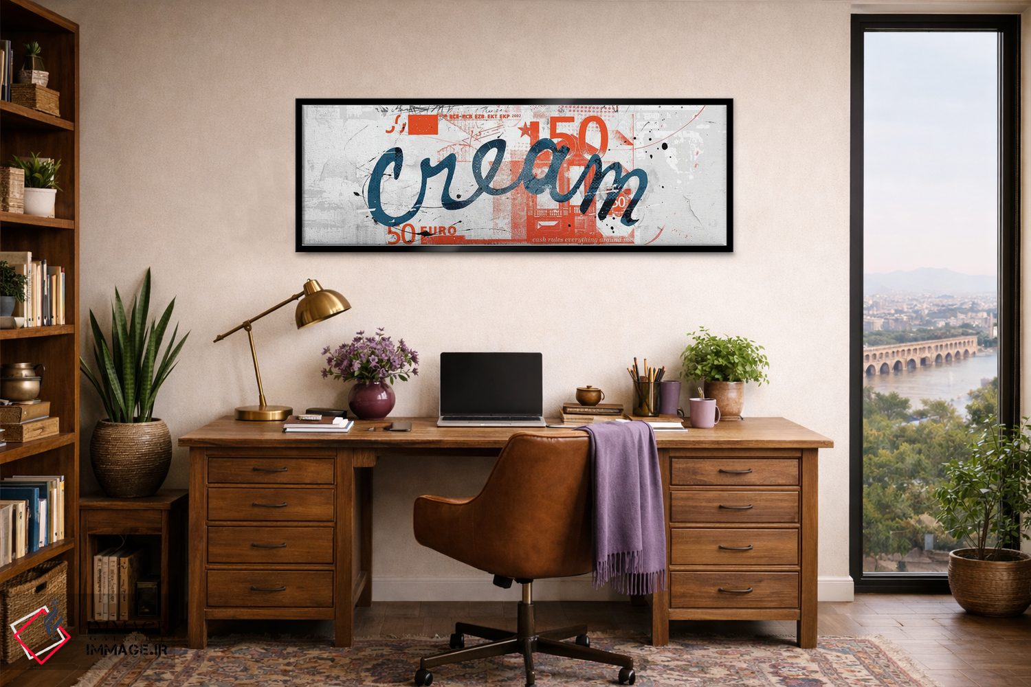 تابلو دکوراتیو سی.آر.ای.ای.ام اثر تیس آلبرس - D3B