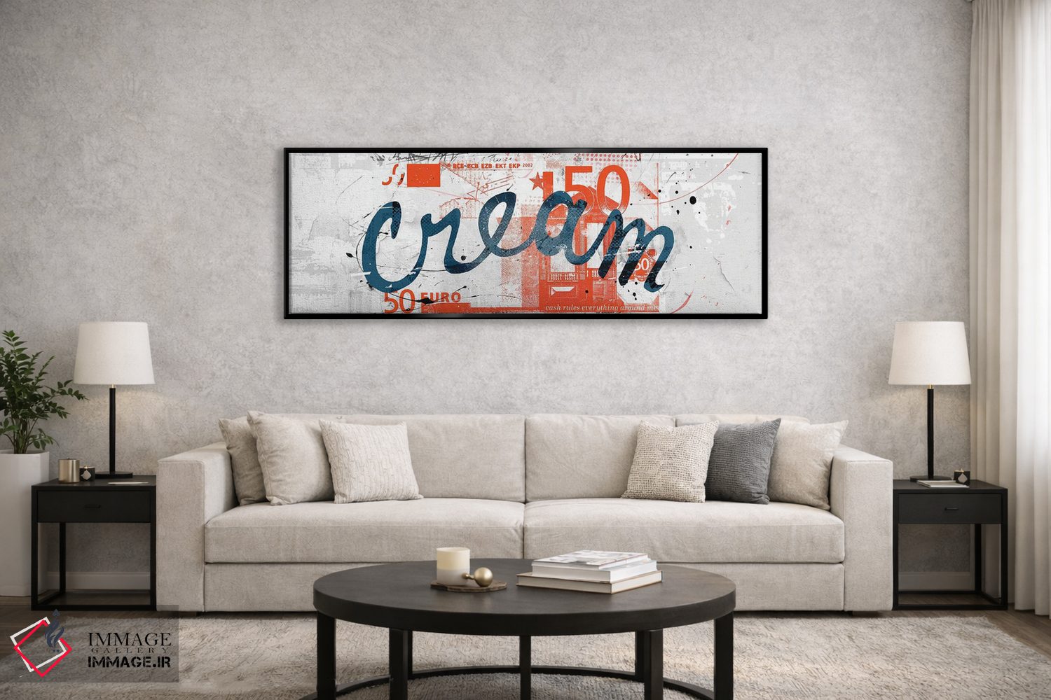 تابلو دکوراتیو سی.آر.ای.ای.ام اثر تیس آلبرس - D5B