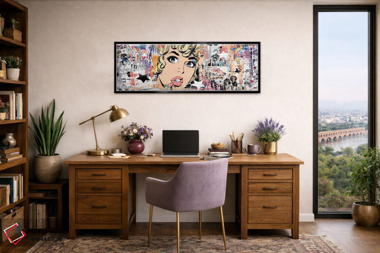 تابلو دکوراتیو برای همیشه رفته اثر تیس آلبرس - D2B