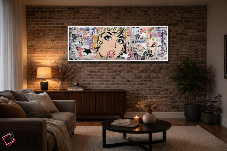 تابلو دکوراتیو برای همیشه رفته اثر تیس آلبرس - D3W