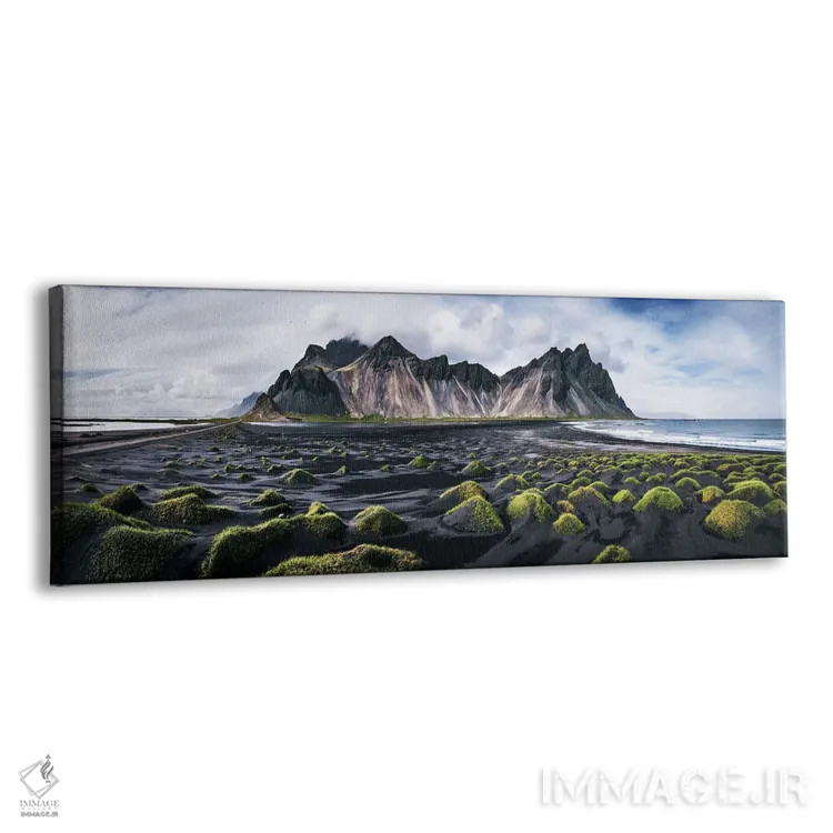 تابلو دکوراتیو Iceland,ساحل سیاه، ایسلند اثر ماتئو کولومبو - نمای پرسپکتیو محصول