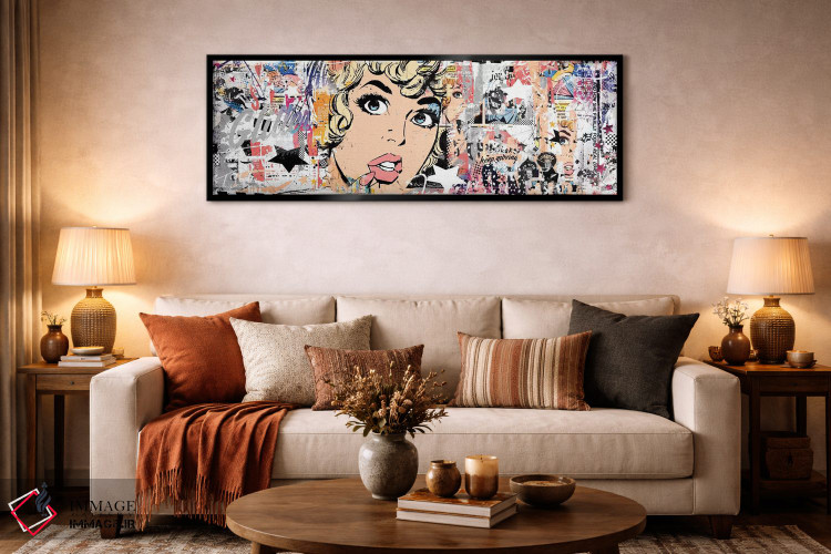 تابلو دکوراتیو برای همیشه رفته اثر تیس آلبرس - D6B