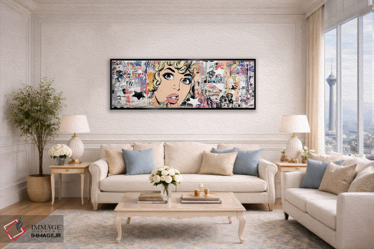 تابلو دکوراتیو برای همیشه رفته اثر تیس آلبرس - D5B