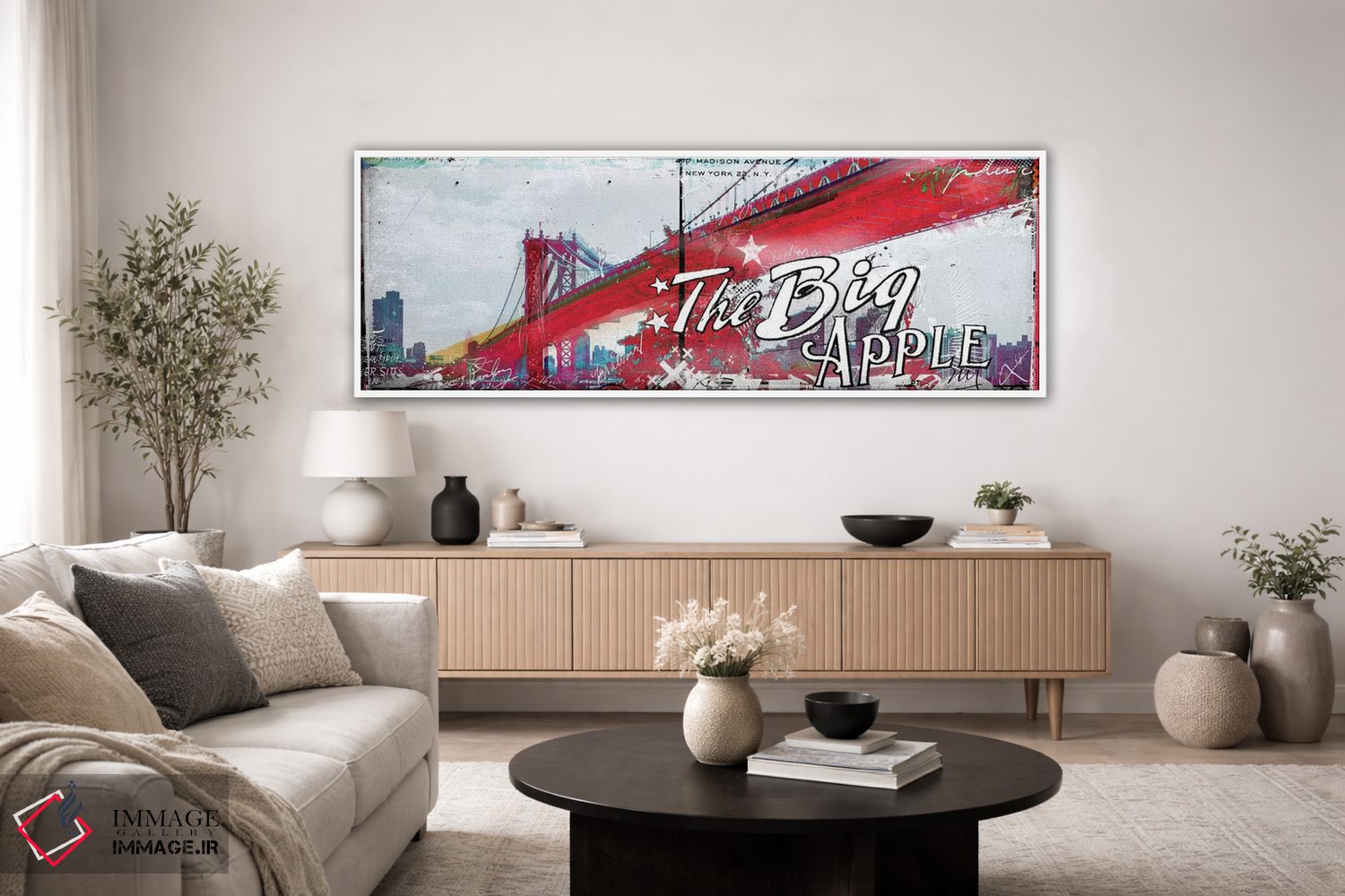 تابلو دکوراتیو سیب بزرگ اثر تیس آلبرس - D4W