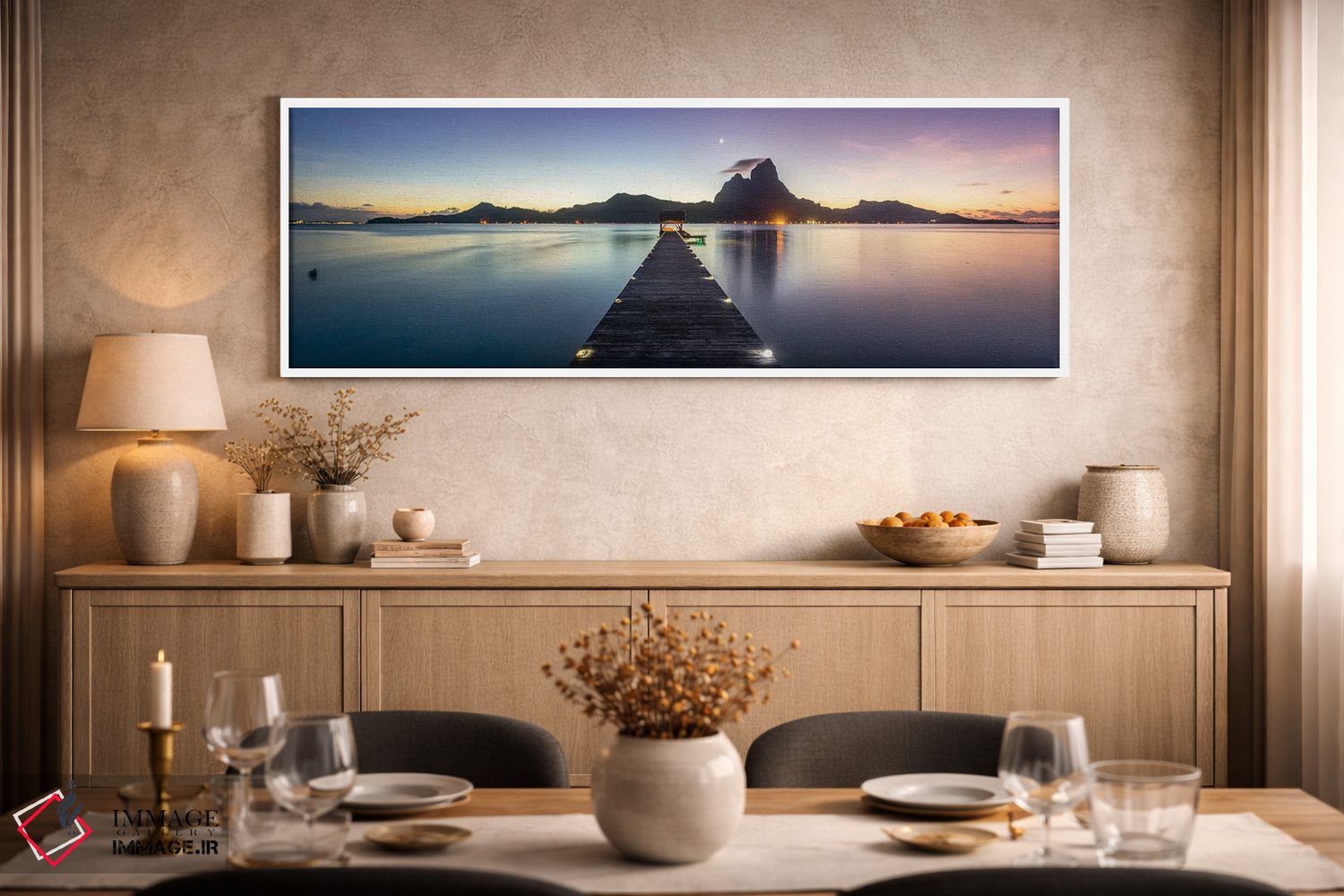 تابلو دکوراتیو شب های پلی نزی اثر ماتئو کولومبو - D2W