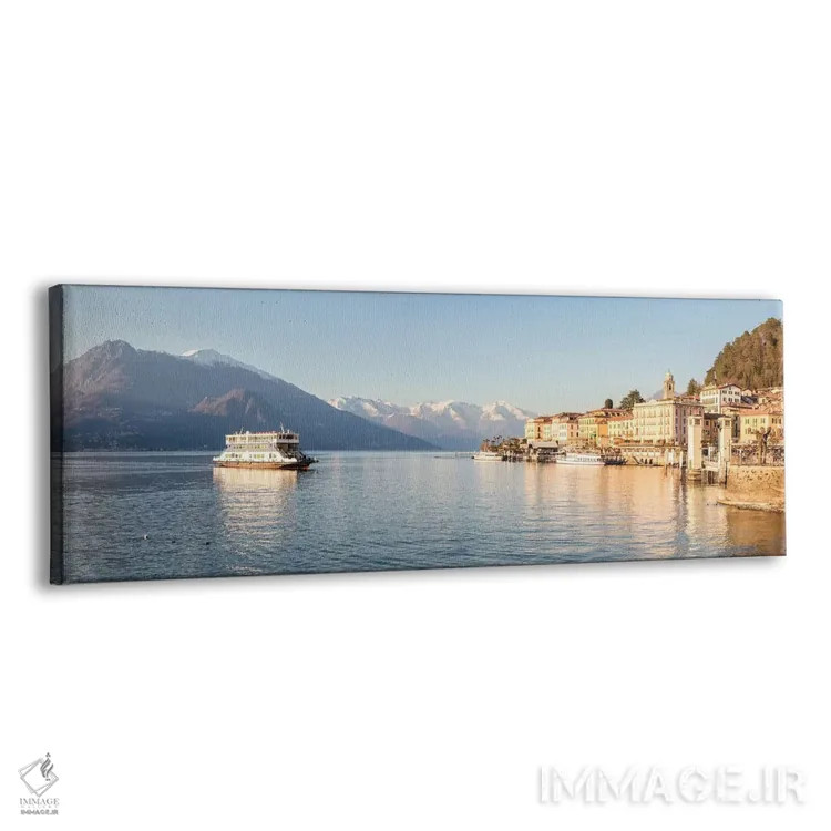 تابلو دکوراتیو Como Lake, Italy,نمای پانورامیک بلاجیو، دریاچه کومو، ایتا… اثر ماتئو کولومبو - نمای پرسپکتیو محصول