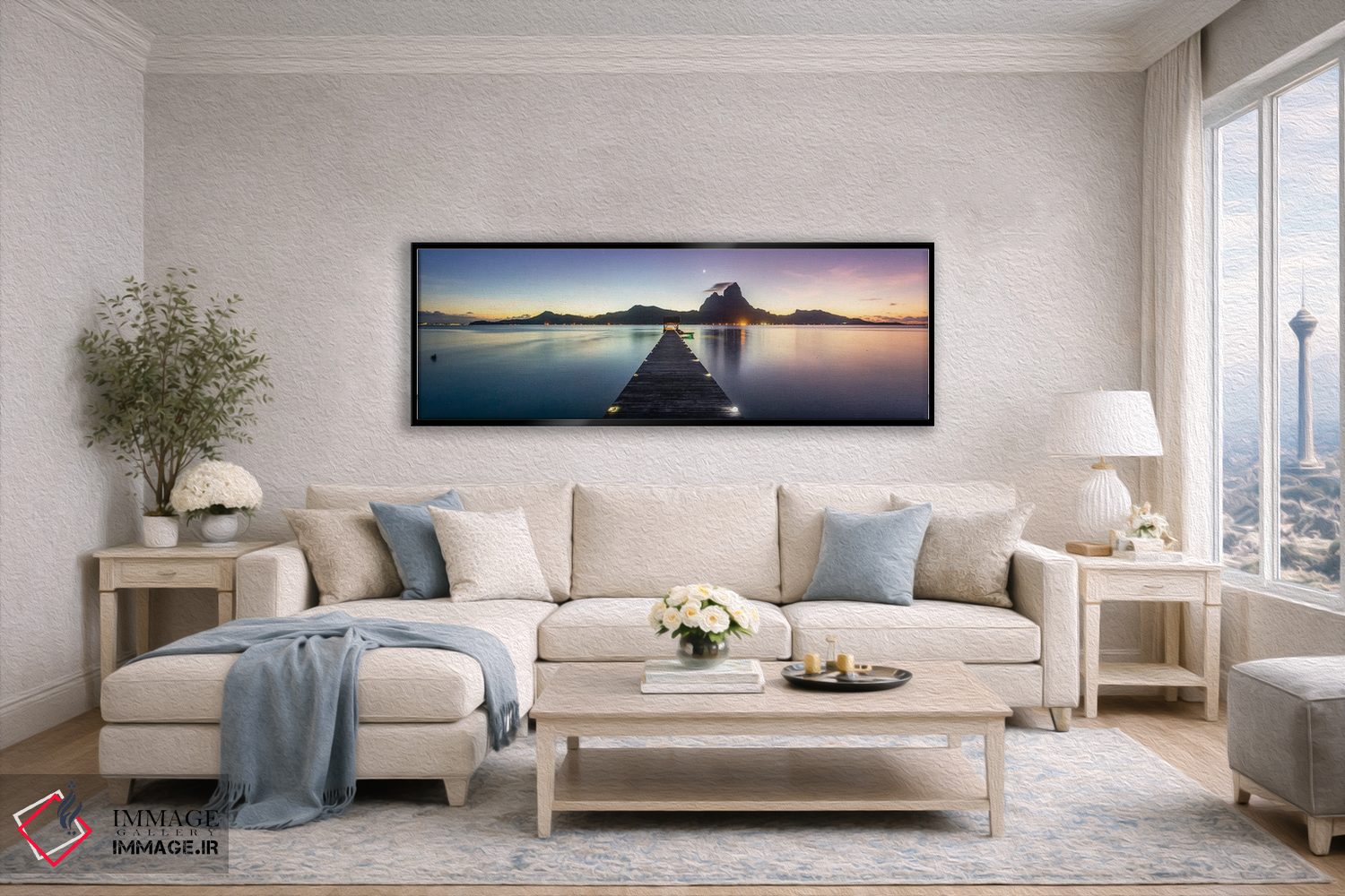 تابلو دکوراتیو شب های پلی نزی اثر ماتئو کولومبو - D5B