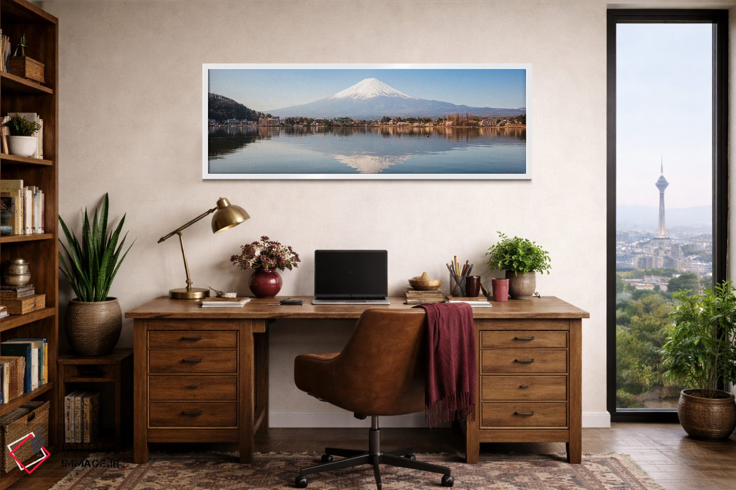 تابلو دکوراتیو Japan III,کوه فوجی، ژاپن ۳ اثر ماتئو کولومبو - D1W