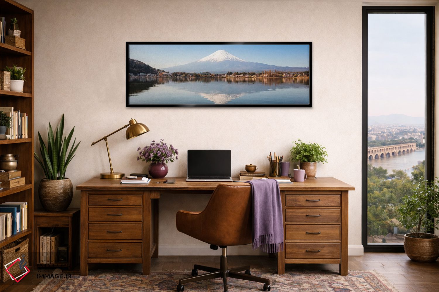 تابلو دکوراتیو Japan III,کوه فوجی، ژاپن ۳ اثر ماتئو کولومبو - D2B