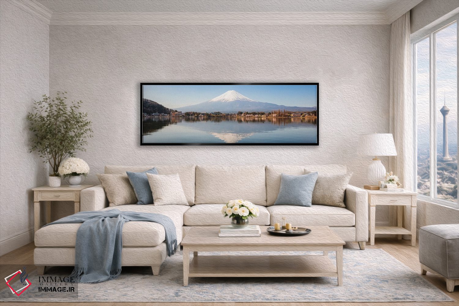 تابلو دکوراتیو Japan III,کوه فوجی، ژاپن ۳ اثر ماتئو کولومبو - D5B