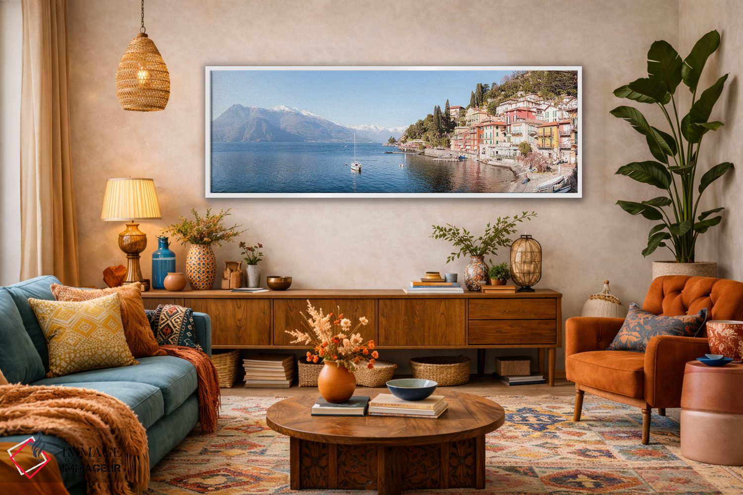 تابلو دکوراتیو Italy I,دریاچه کومو، ایتالیا ۱ اثر ماتئو کولومبو - D1W