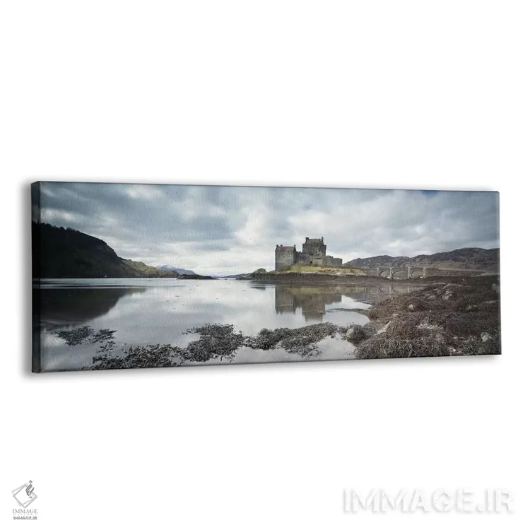 تابلو دکوراتیو Scottish Highlands,قلعه ایلین دونان، ارتفاعات اسکاتلند اثر ماتئو کولومبو - نمای پرسپکتیو محصول