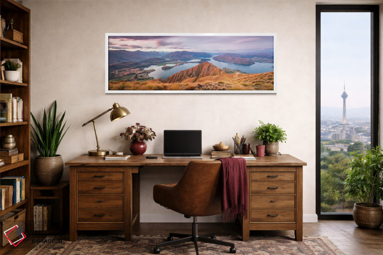 تابلو دکوراتیو Wanaka, New Zealand,کوه روی، واناکا، نیوزیلند اثر ماتئو کولومبو - D1W