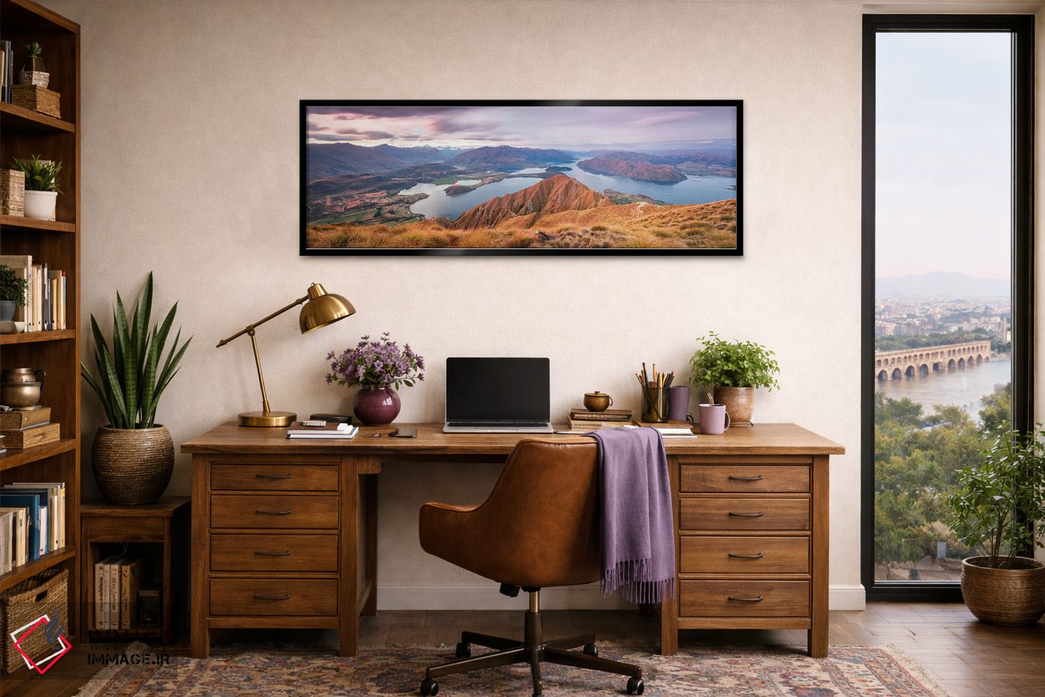 تابلو دکوراتیو Wanaka, New Zealand,کوه روی، واناکا، نیوزیلند اثر ماتئو کولومبو - D3B