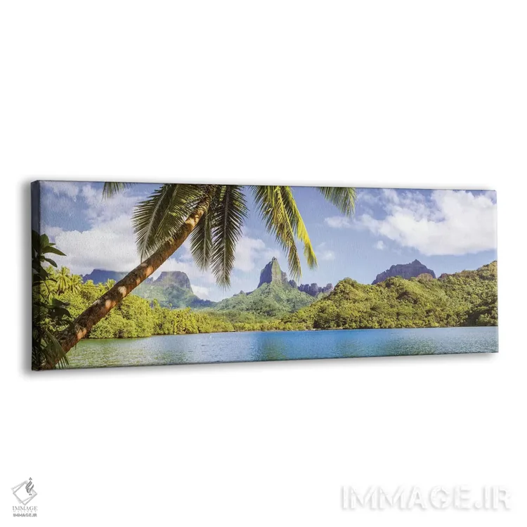 تابلو دکوراتیو French Polynesia,موره آ، پلی نزی فرانسه اثر ماتئو کولومبو - نمای پرسپکتیو محصول