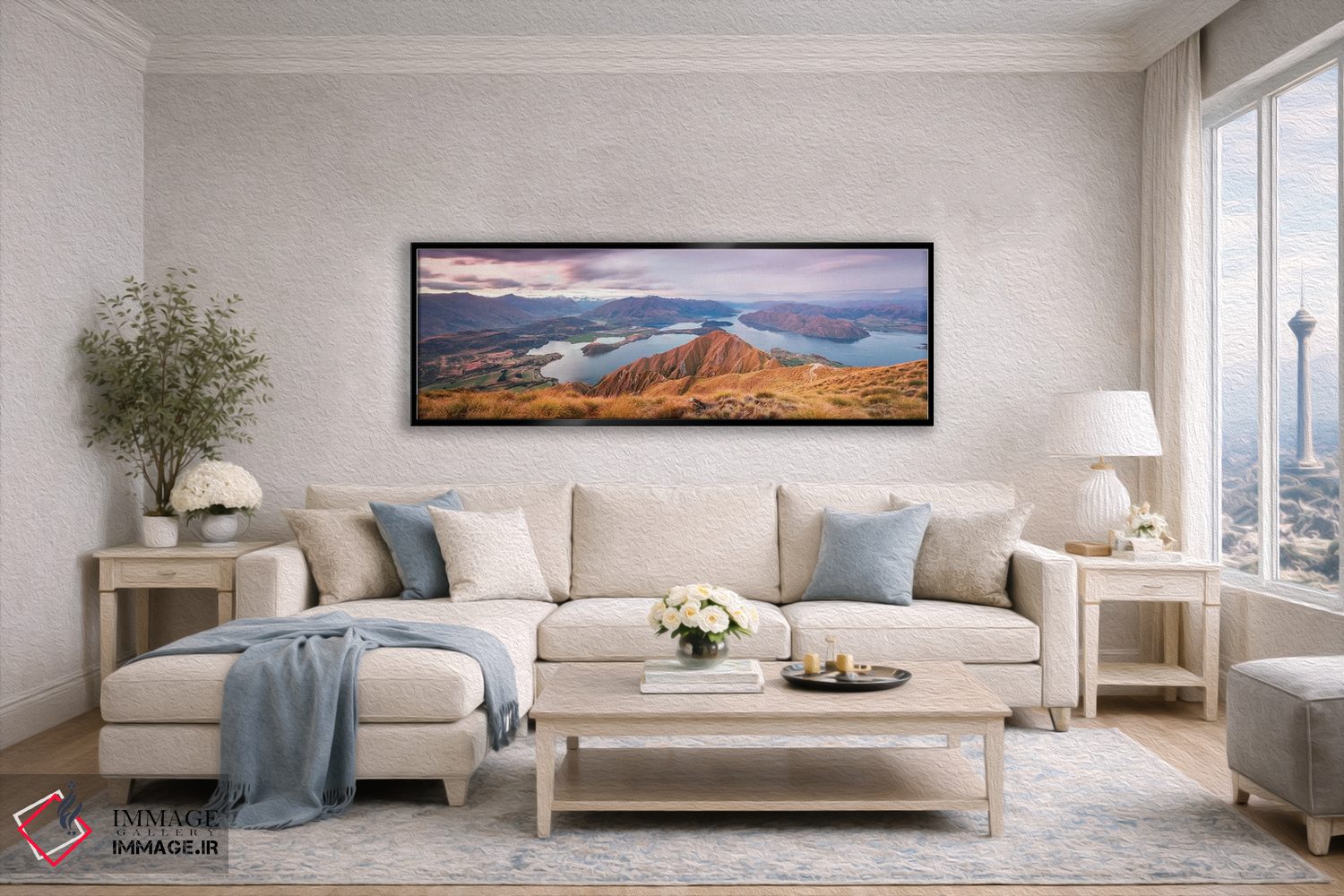 تابلو دکوراتیو Wanaka, New Zealand,کوه روی، واناکا، نیوزیلند اثر ماتئو کولومبو - D5B