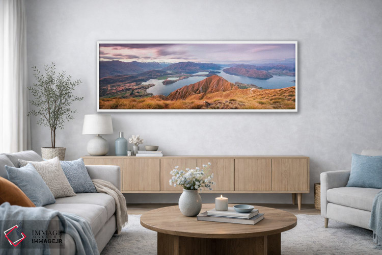 تابلو دکوراتیو Wanaka, New Zealand,کوه روی، واناکا، نیوزیلند اثر ماتئو کولومبو - D4W