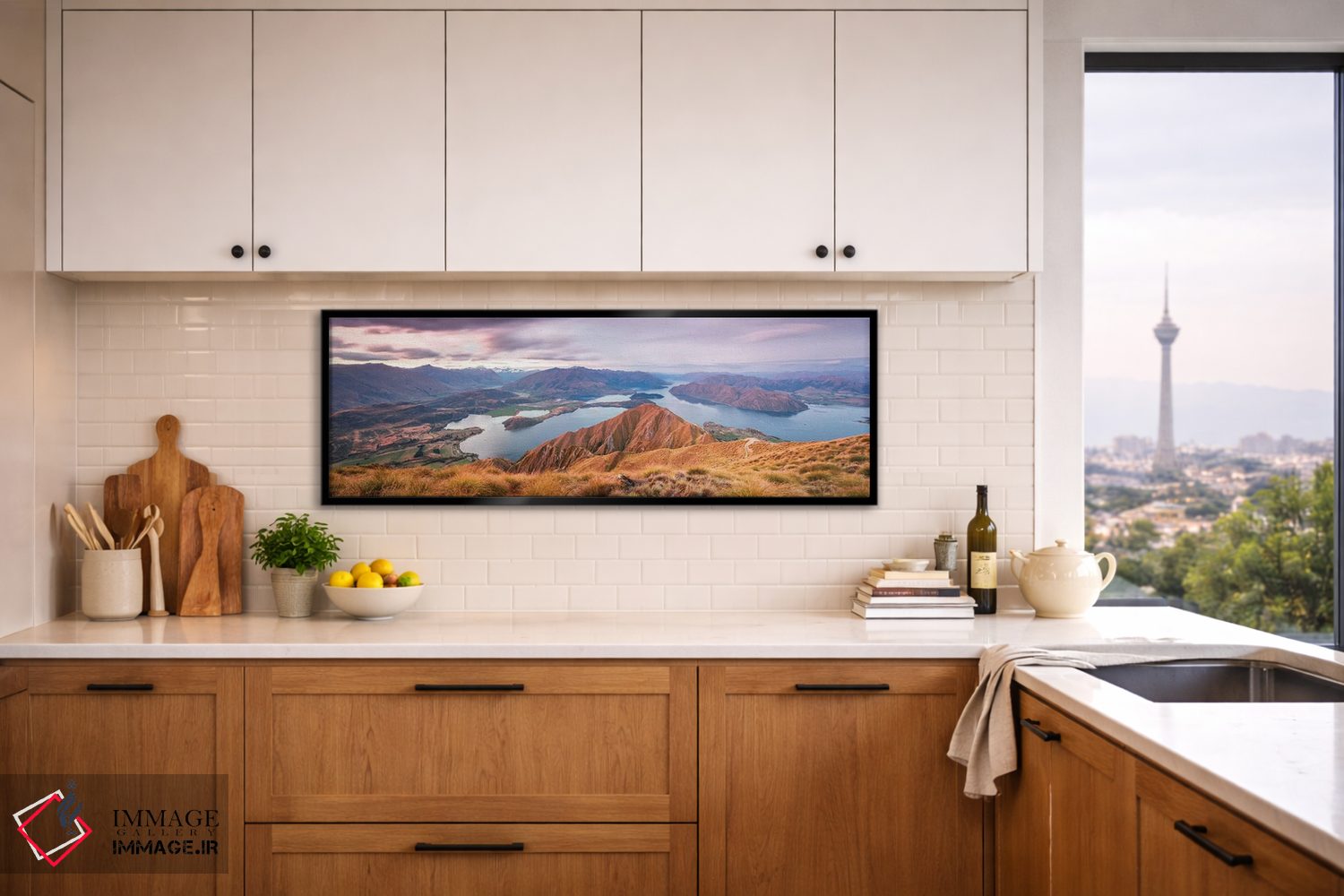 تابلو دکوراتیو Wanaka, New Zealand,کوه روی، واناکا، نیوزیلند اثر ماتئو کولومبو - D6B