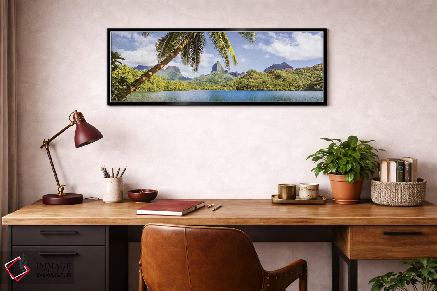 تابلو دکوراتیو French Polynesia,موره آ، پلی نزی فرانسه اثر ماتئو کولومبو - D2B