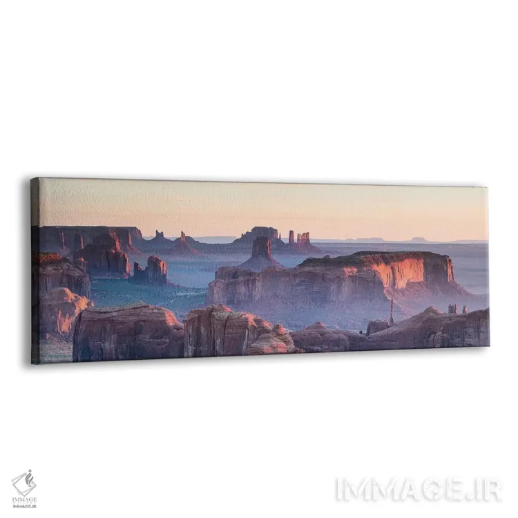 تابلو دکوراتیو Monument Valley II,پانورامای هانتس مسا، مانیومنت ولی II اثر ماتئو کولومبو - نمای پرسپکتیو محصول