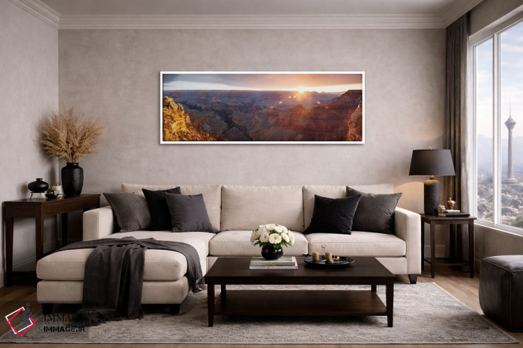 تابلو دکوراتیو Grand Canyon,نقطه ماثر، گرند کنیون - D4W