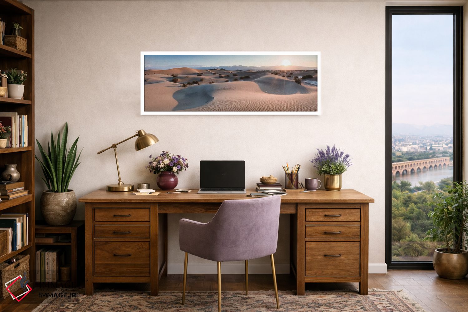 تابلو دکوراتیو Death Valley I,تل ماسه های مسکیت فلت، دره مرگ I اثر ماتئو کولومبو - D1W