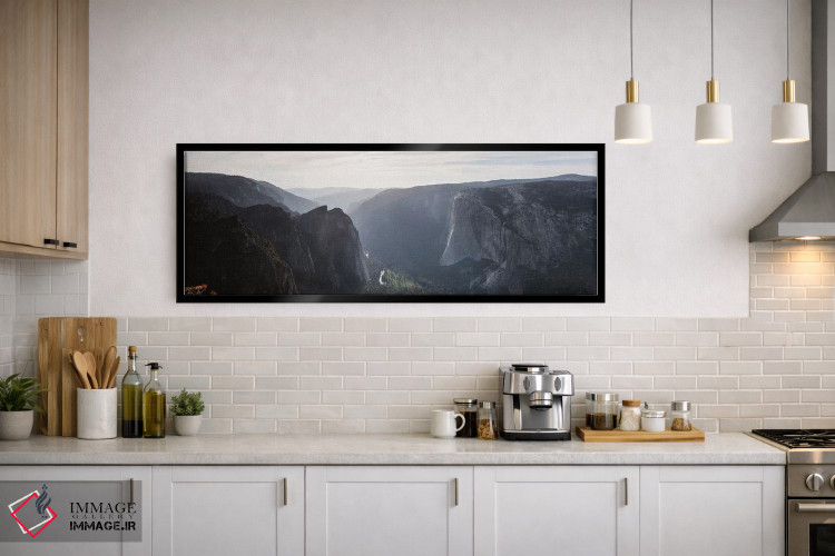 تابلو دکوراتیو Yosemite, USA,پانوراما از نقطه تفت، یوسیمیتی، آمریکا اثر ماتئو کولومبو - D2B