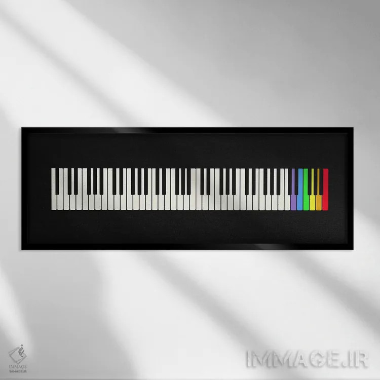 تابلو دکوراتیو پیش درآمد اثر توبیاس فونسه کا - نمای قابدار مشکی