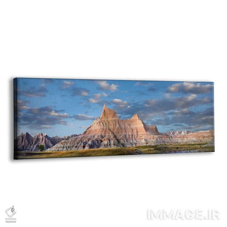 تابلو دکوراتیو Badlands National Park, South Dakota,چشم انداز با ویژگی ها… اثر تیم فیتزهریس - نمای پرسپکتیو محصول