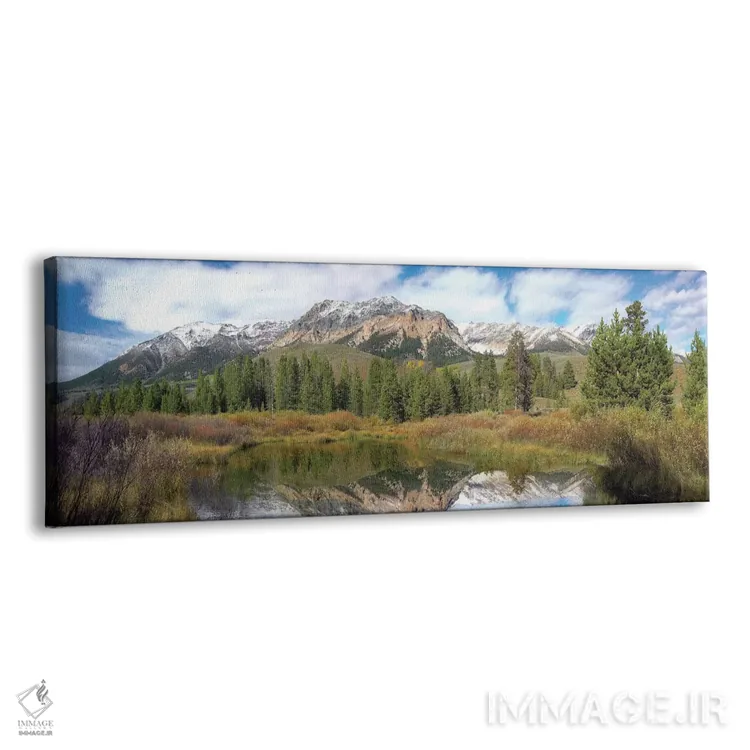 تابلو دکوراتیو Boulder Mountains, Idaho,قله ایزلی، کوه های بولدر، آیداهو اثر تیم فیتزهریس - نمای پرسپکتیو محصول