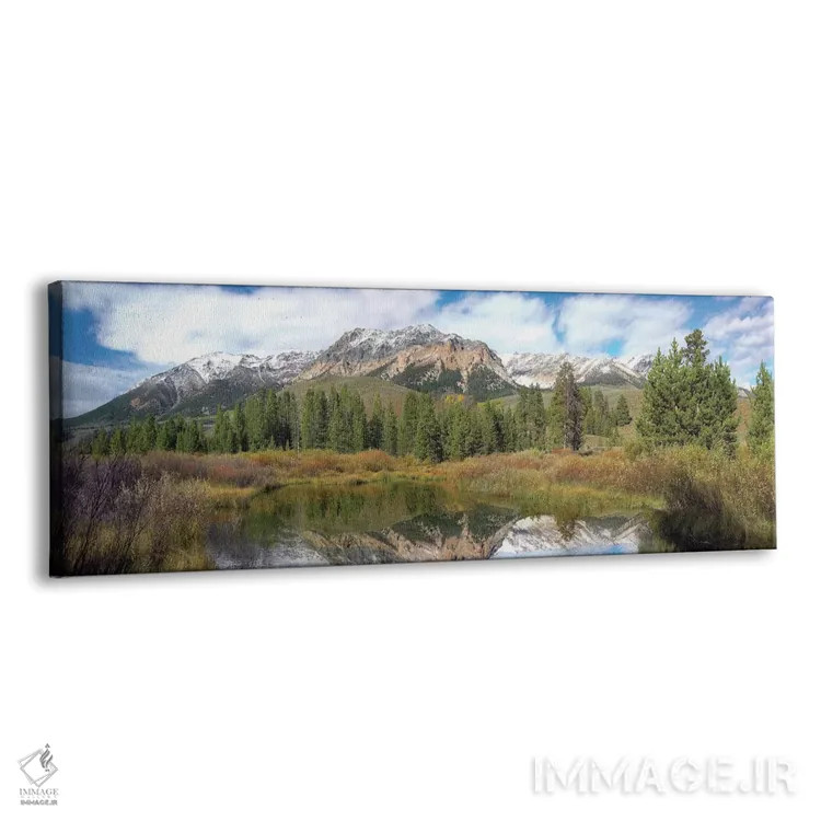 تابلو دکوراتیو Boulder Mountains, Idaho,قله ایزلی، کوه های بولدر، آیداهو اثر تیم فیتزهریس - نمای پرسپکتیو محصول