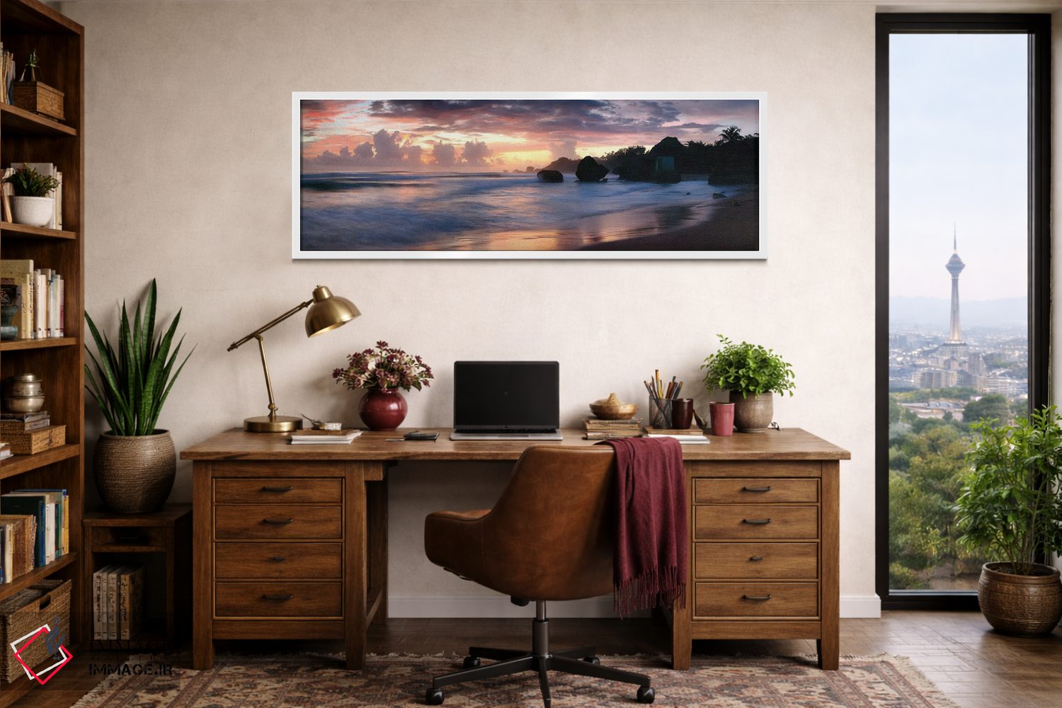 تابلو دکوراتیو Barbados,ساحل بثشیبا، باربادوس اثر ماتئو کولومبو - D1W